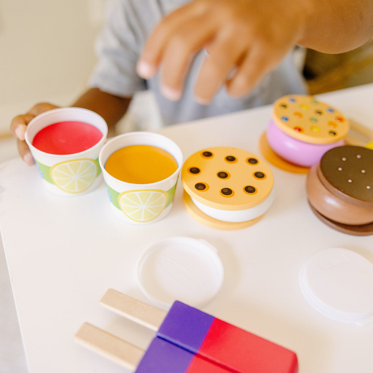 Melissa and Doug Wooden Frozen Treats Play Set