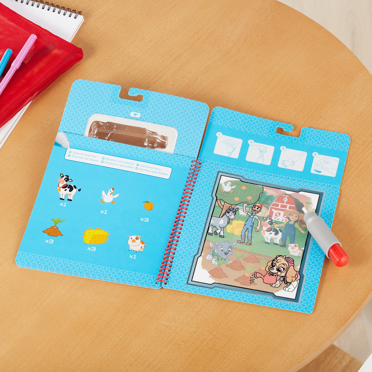 Melissa and Doug PAW Patrol Water Wow 3-Pack - Skye Chase Marshall Water Reveal Pads
