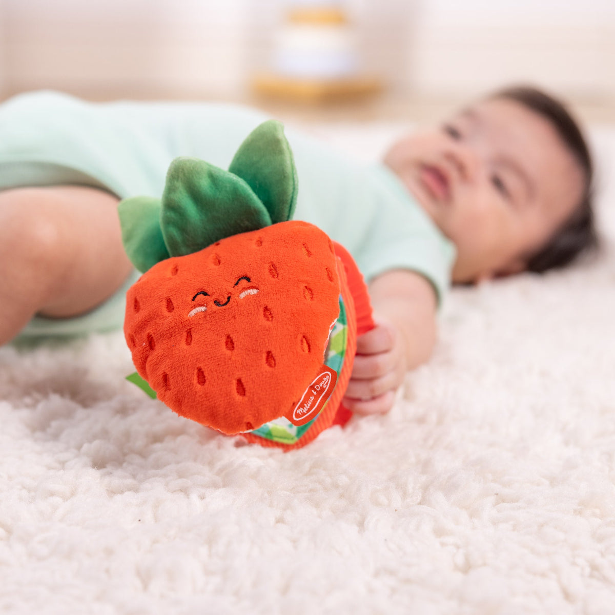 Melissa and Doug Peek-a-Boo Berry Take-Along Toy