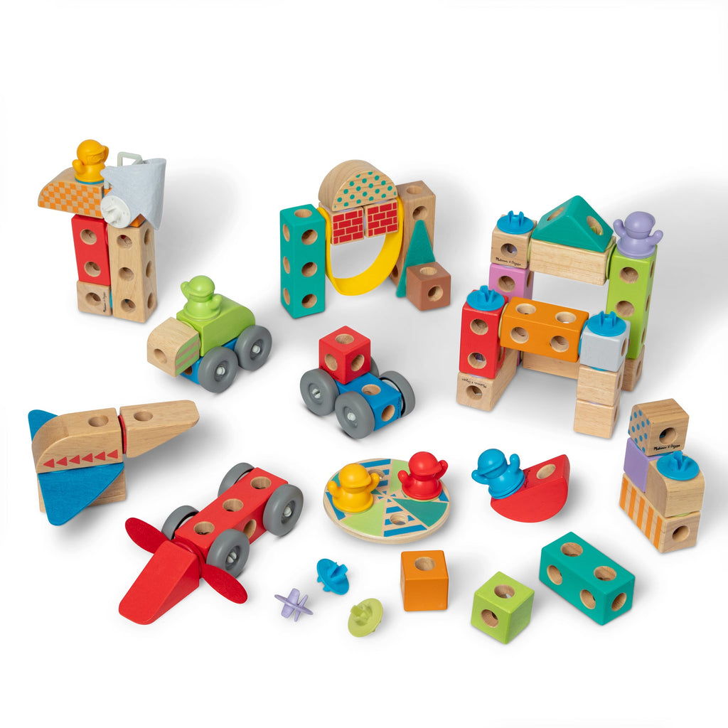 Melissa and Doug BlockablesTM All Around Town Gift Bundle