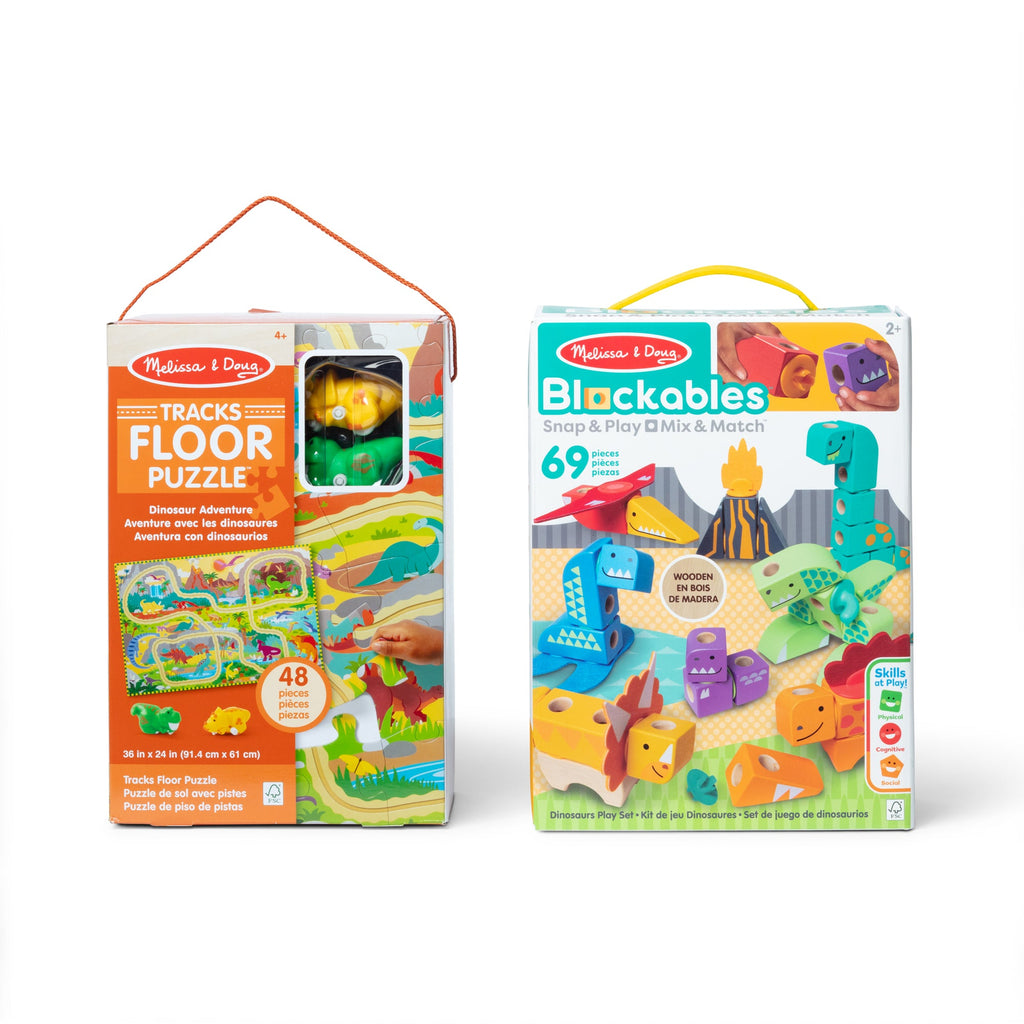 Melissa and Doug Dino Discovery Gift Bundle