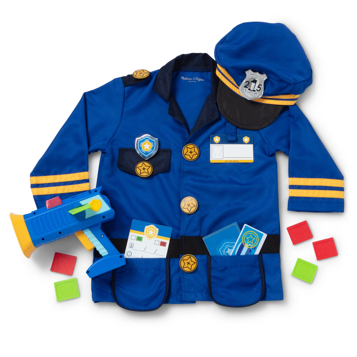 Melissa and Doug Little Officer Pretend Play Bundle