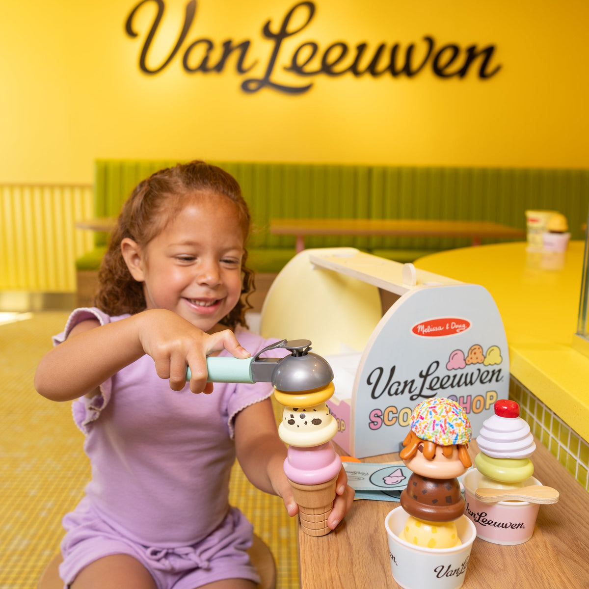 Melissa and Doug Ultimate Van Leeuwen Ice Cream Shop Bundle