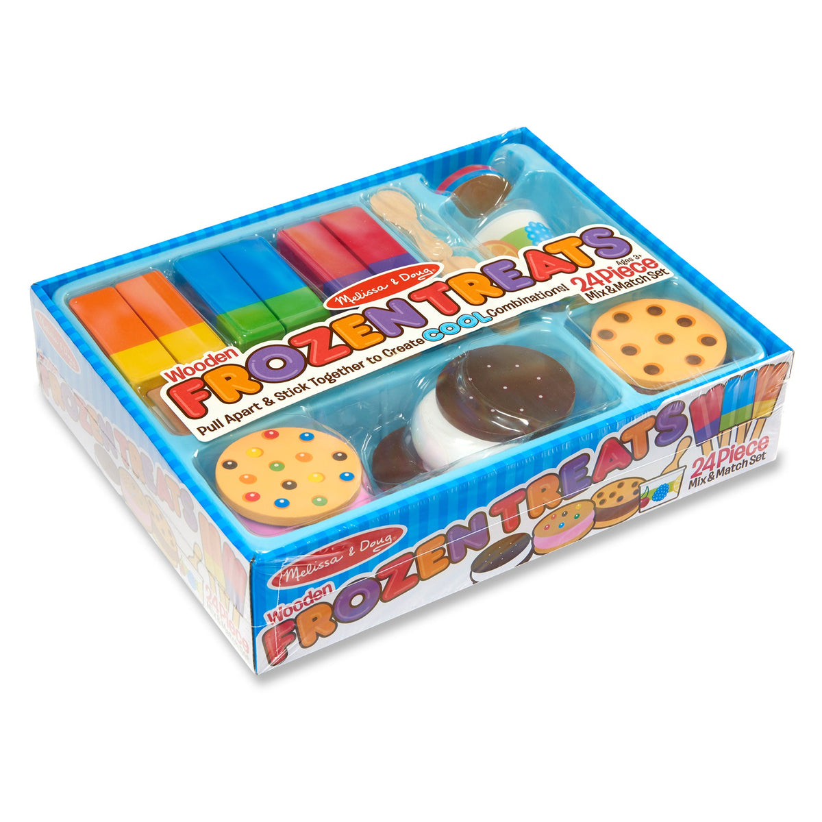 Melissa and Doug Wooden Frozen Treats Play Set