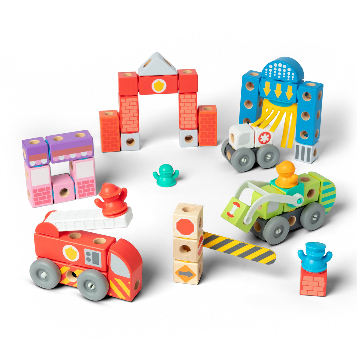 Melissa and Doug BlockablesTM City Deluxe Play Set