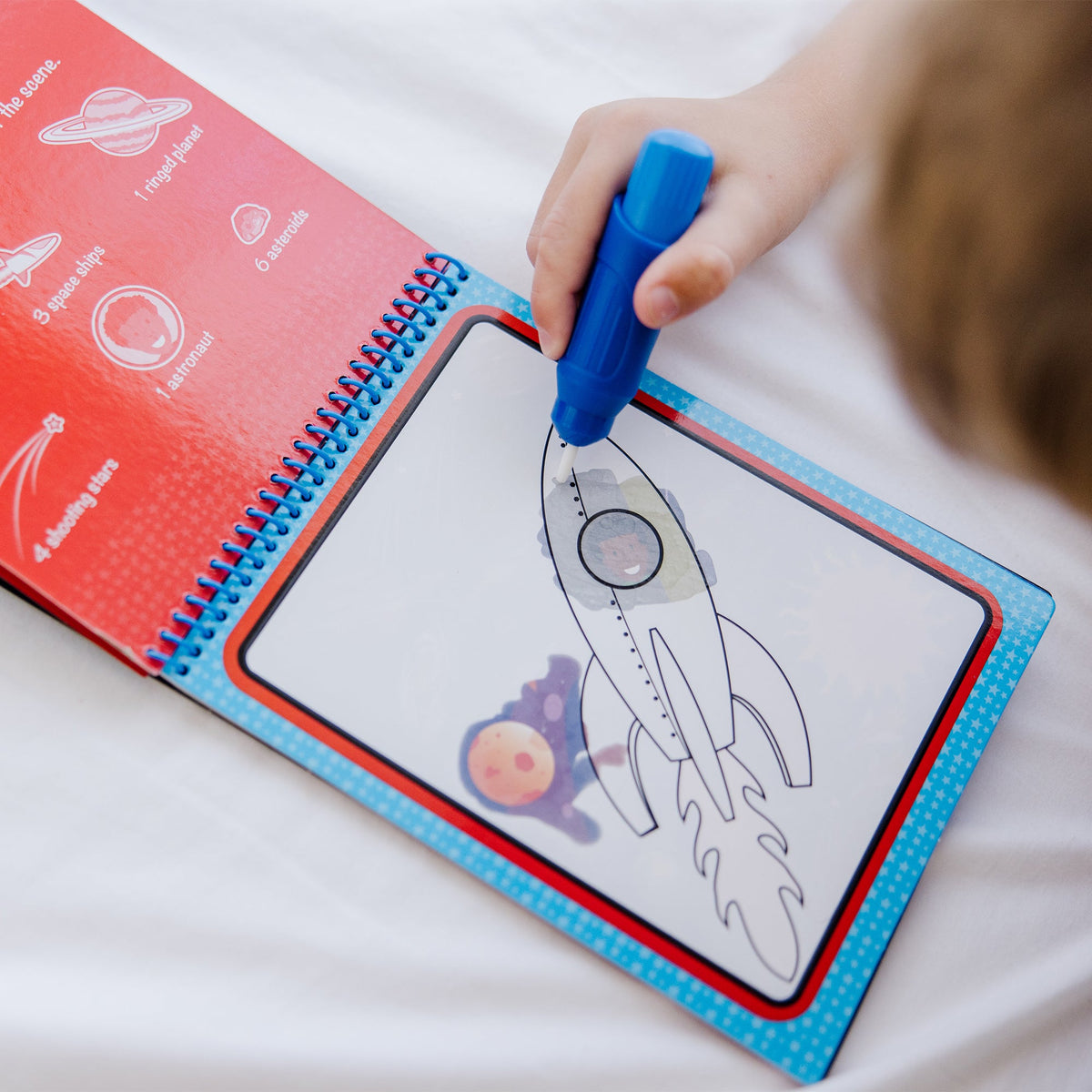 Melissa and Doug Water Wow Space Water-Reveal Pad On the Go Travel Activity