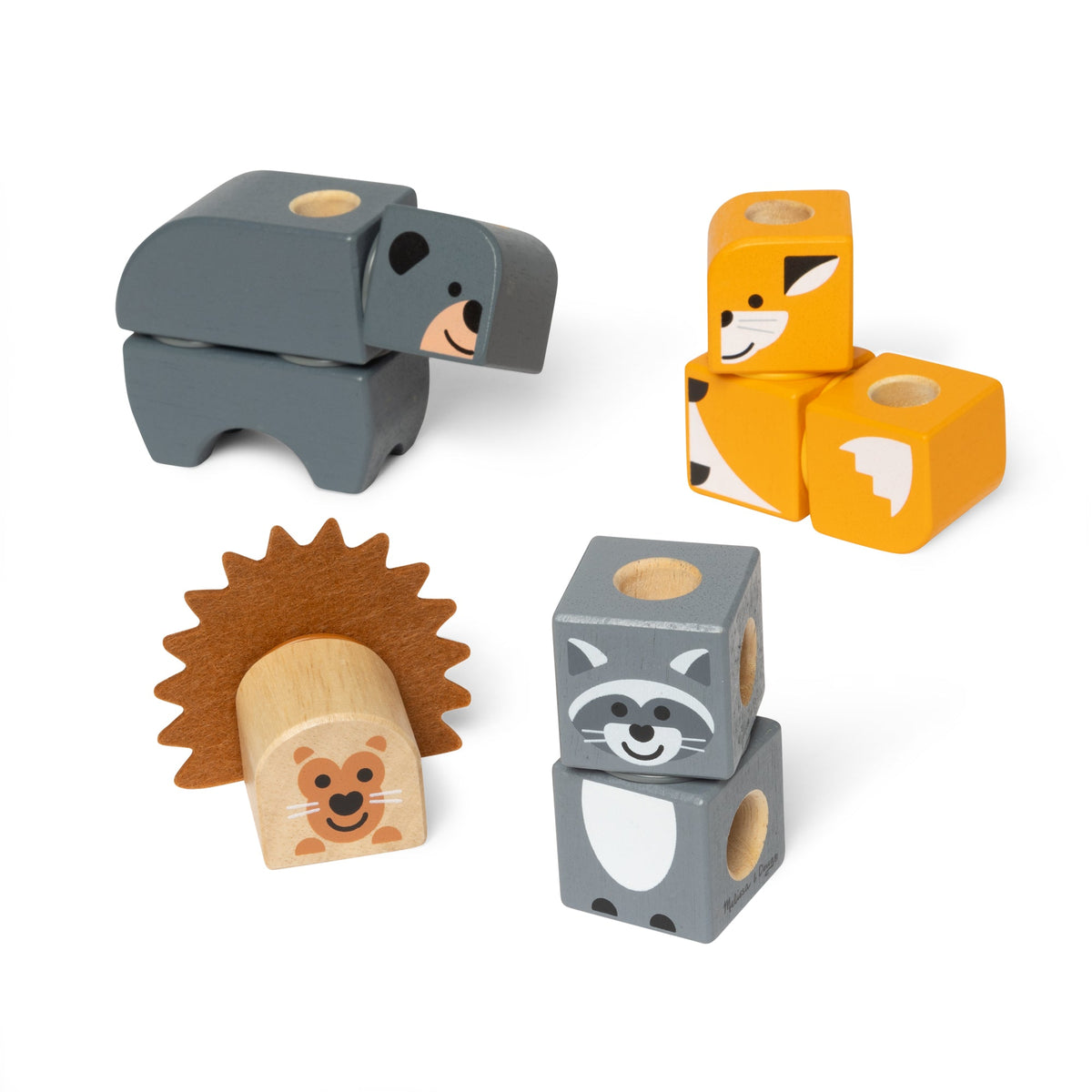 Melissa and Doug BlockablesTM Woodland Friends Play Set
