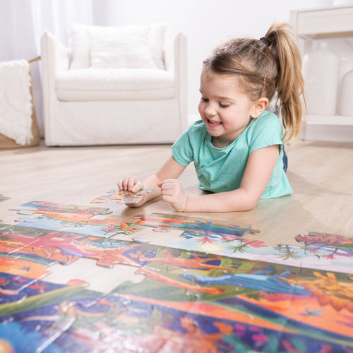Melissa and Doug Dinosaur Floor Puzzle - 48 Pieces