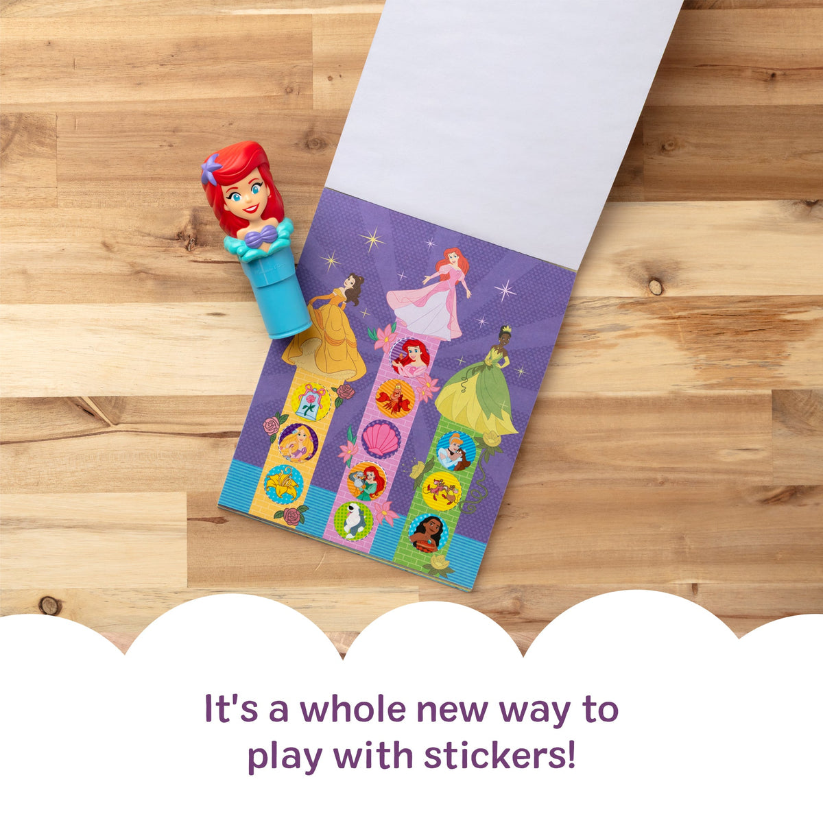 Melissa and Doug Sticker WOWTM Activity Pad Sticker Stamper - Ariel