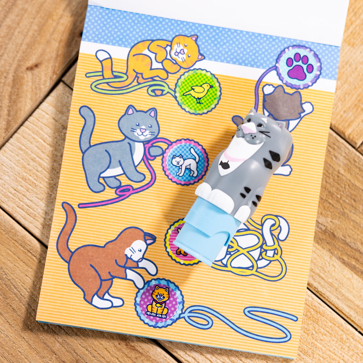 Melissa and Doug Sticker WOWTM Activity Pad Sticker Stamper - Cat
