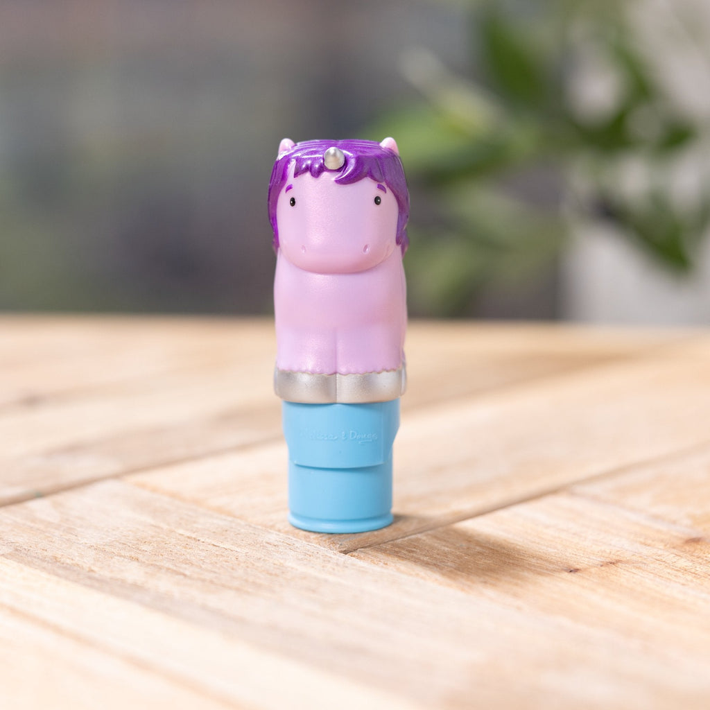 Melissa and Doug Sticker WOWTM Activity Pad Sticker Stamper - Purple Unicorn