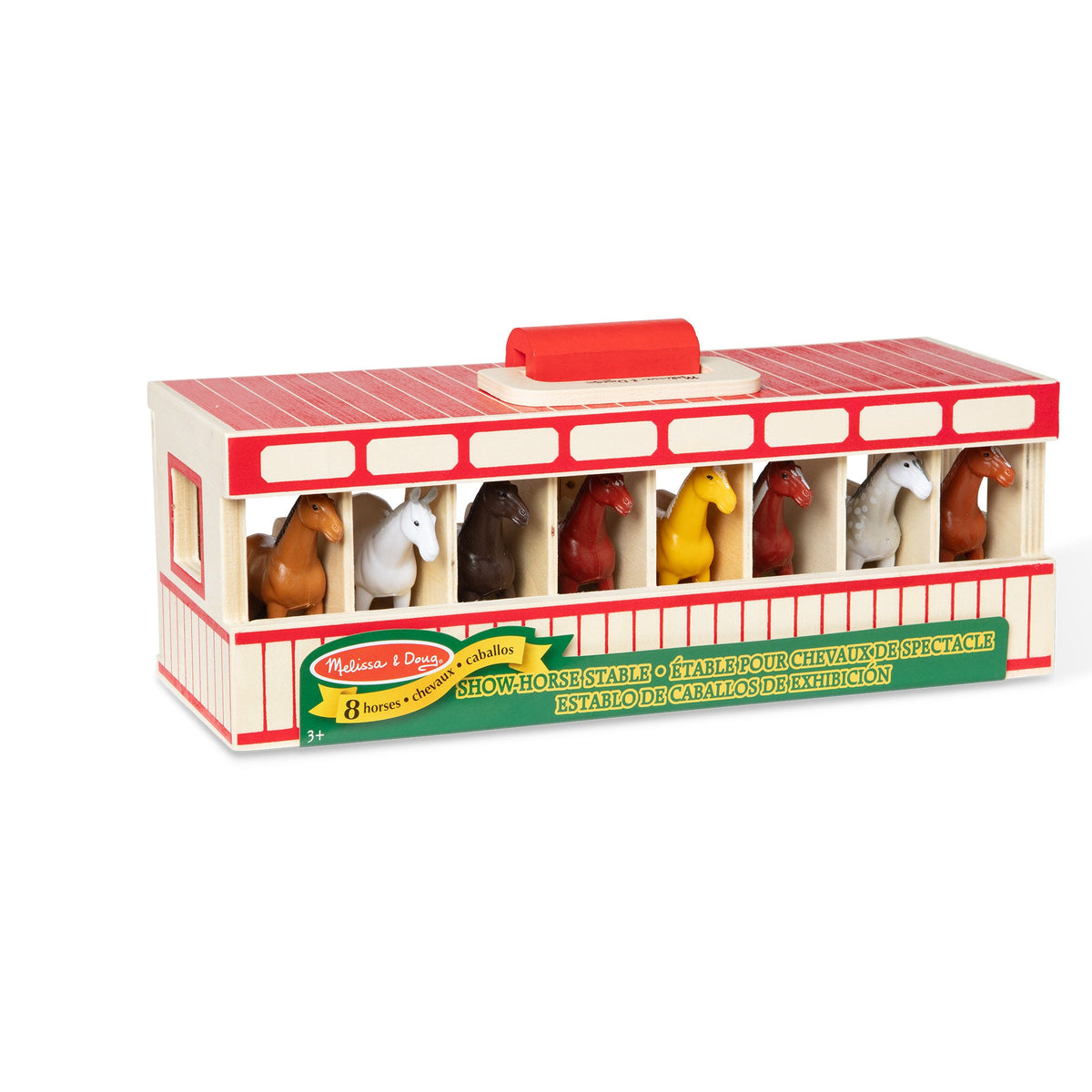 Melissa and Doug Take-Along Show-Horse Stable