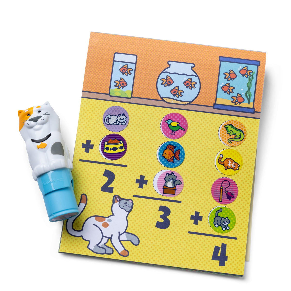 Melissa and Doug Sticker WOW Activity Pads Sticker Stampers VALUE PACK - Pets