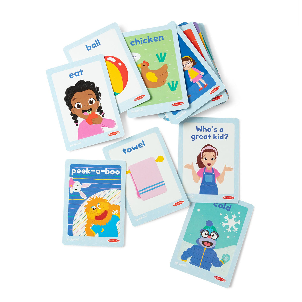 Melissa and Doug Ms RachelTM First Words Sensory Cards