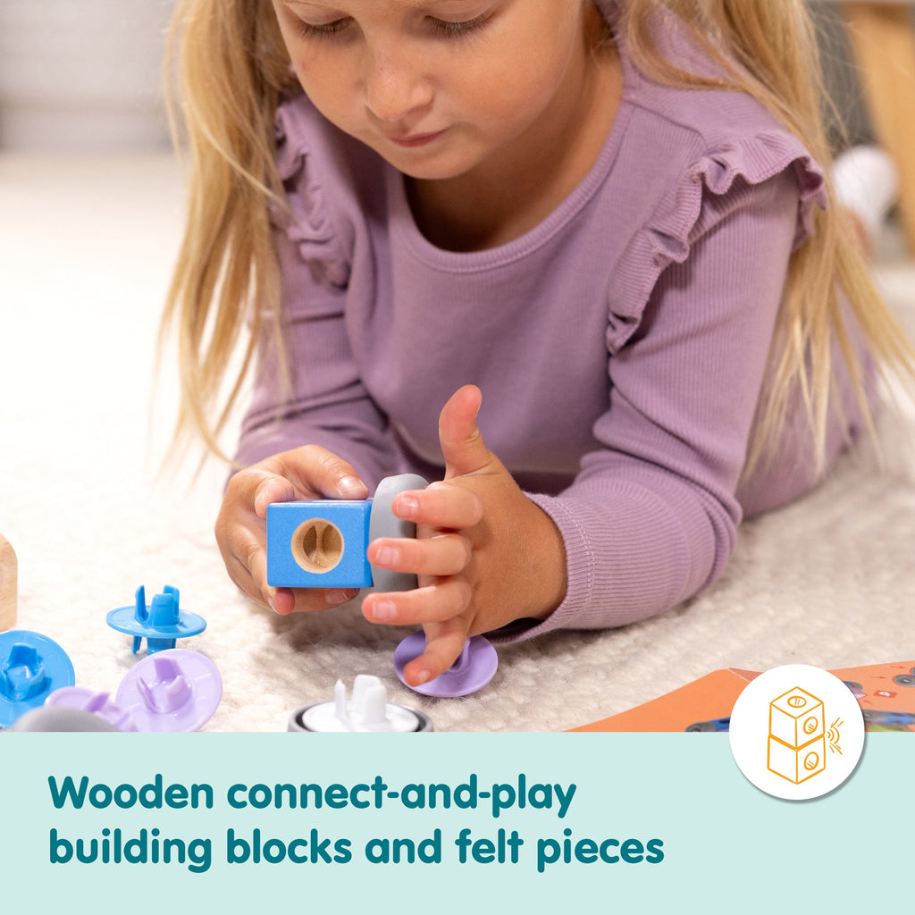 Melissa and Doug BlockablesTM All Around Town Gift Bundle