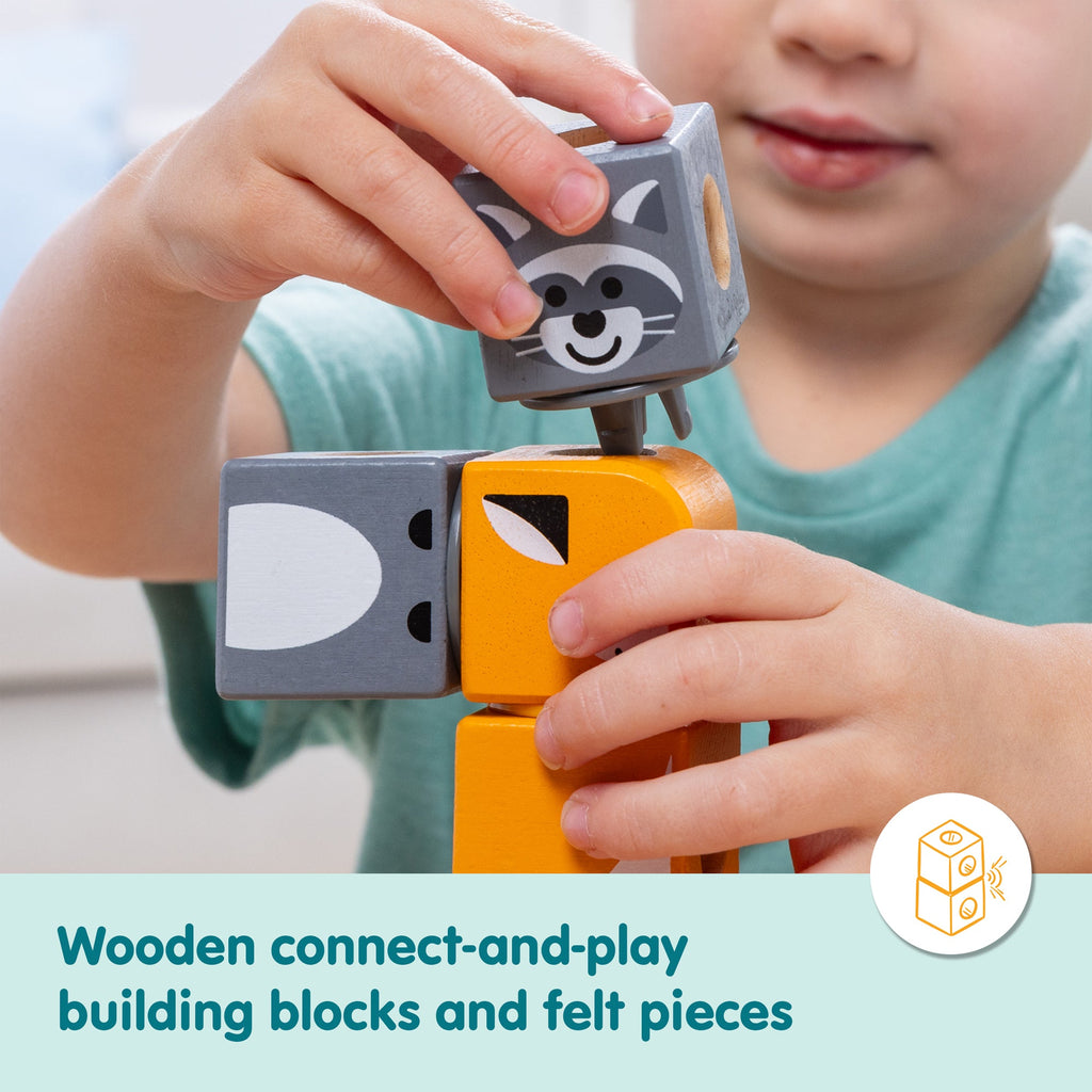 Melissa and Doug BlockablesTM Woodland Friends Play Set