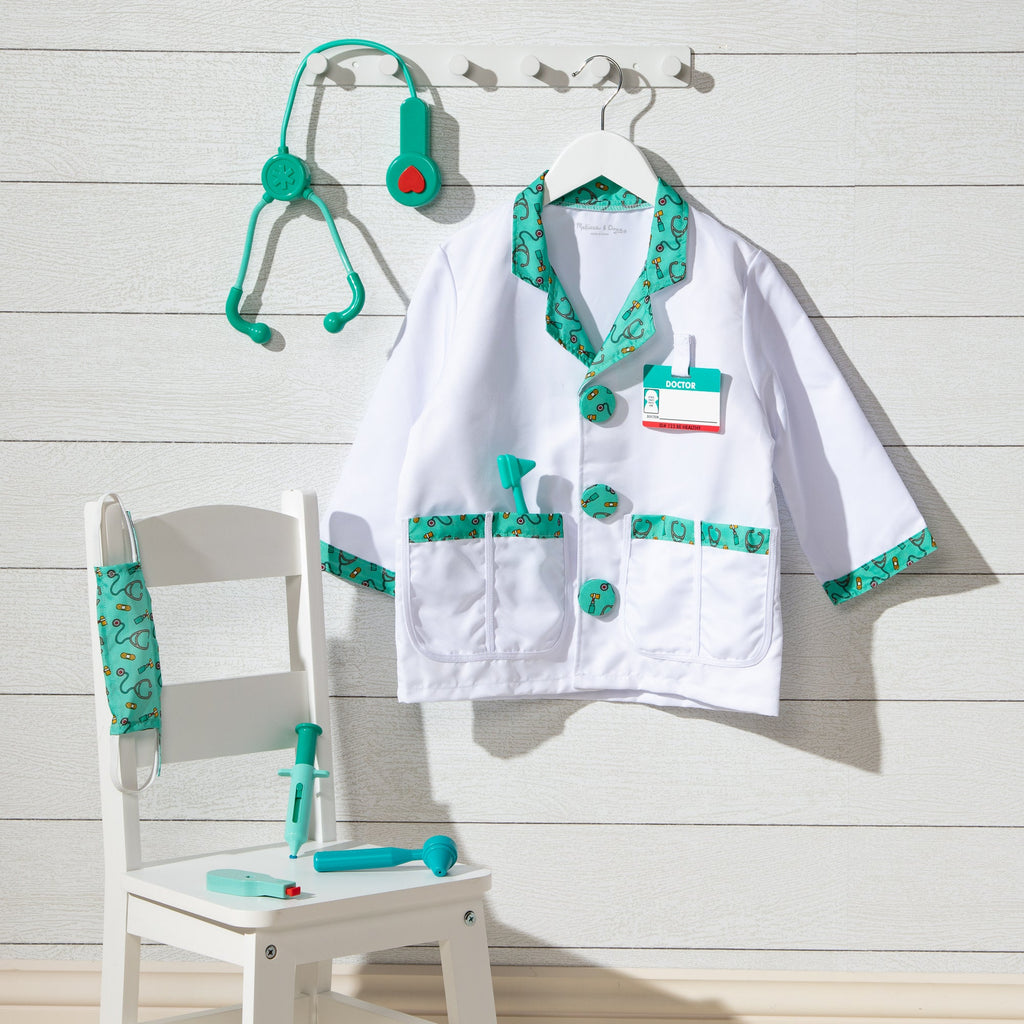 Melissa and Doug Doctor Costume Role Play Set