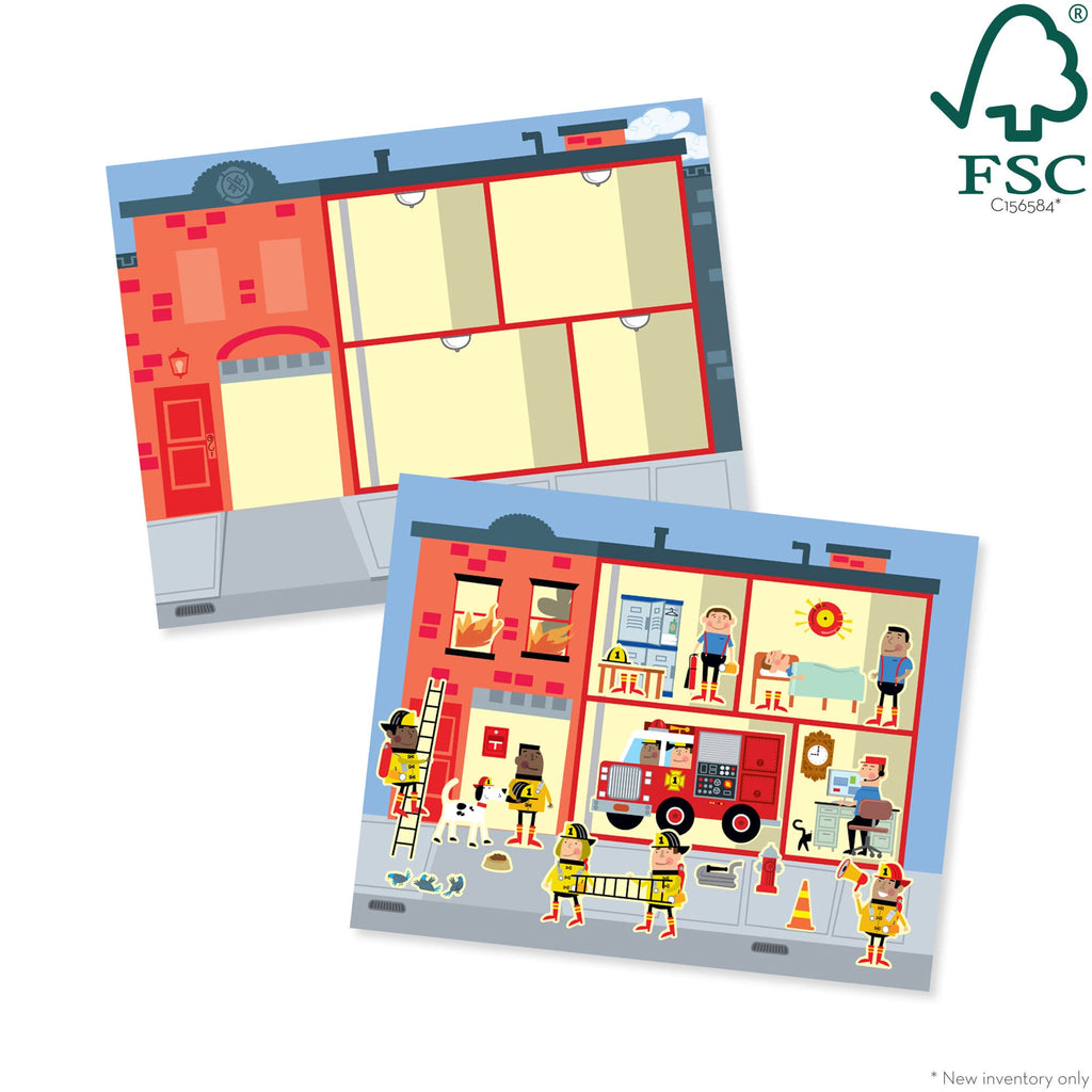 Melissa and Doug Reusable Sticker Pad - My Town