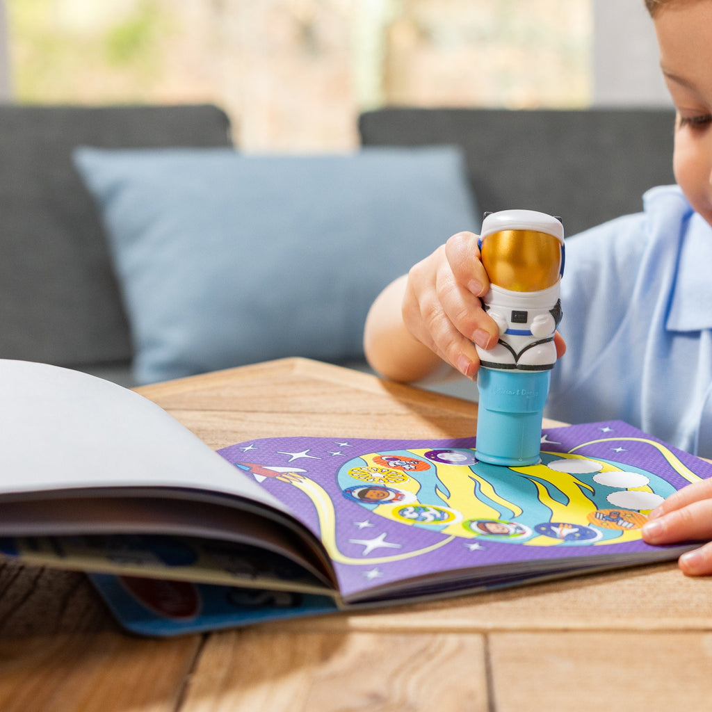 Melissa and Doug Sticker WOWTM Activity Pad Sticker Stamper - Astronaut