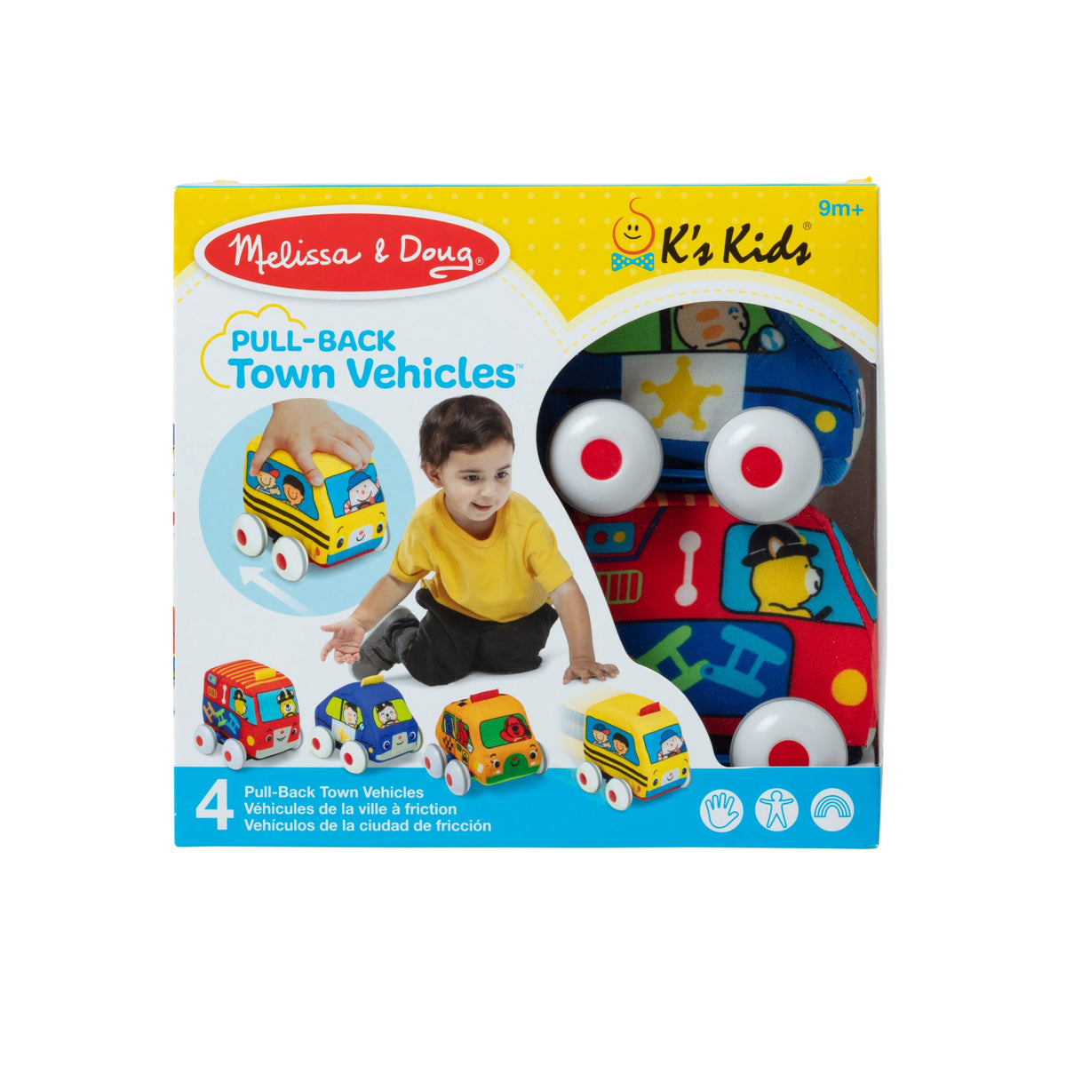 Melissa and Doug Ks Kids Pull-Back Vehicles Toy