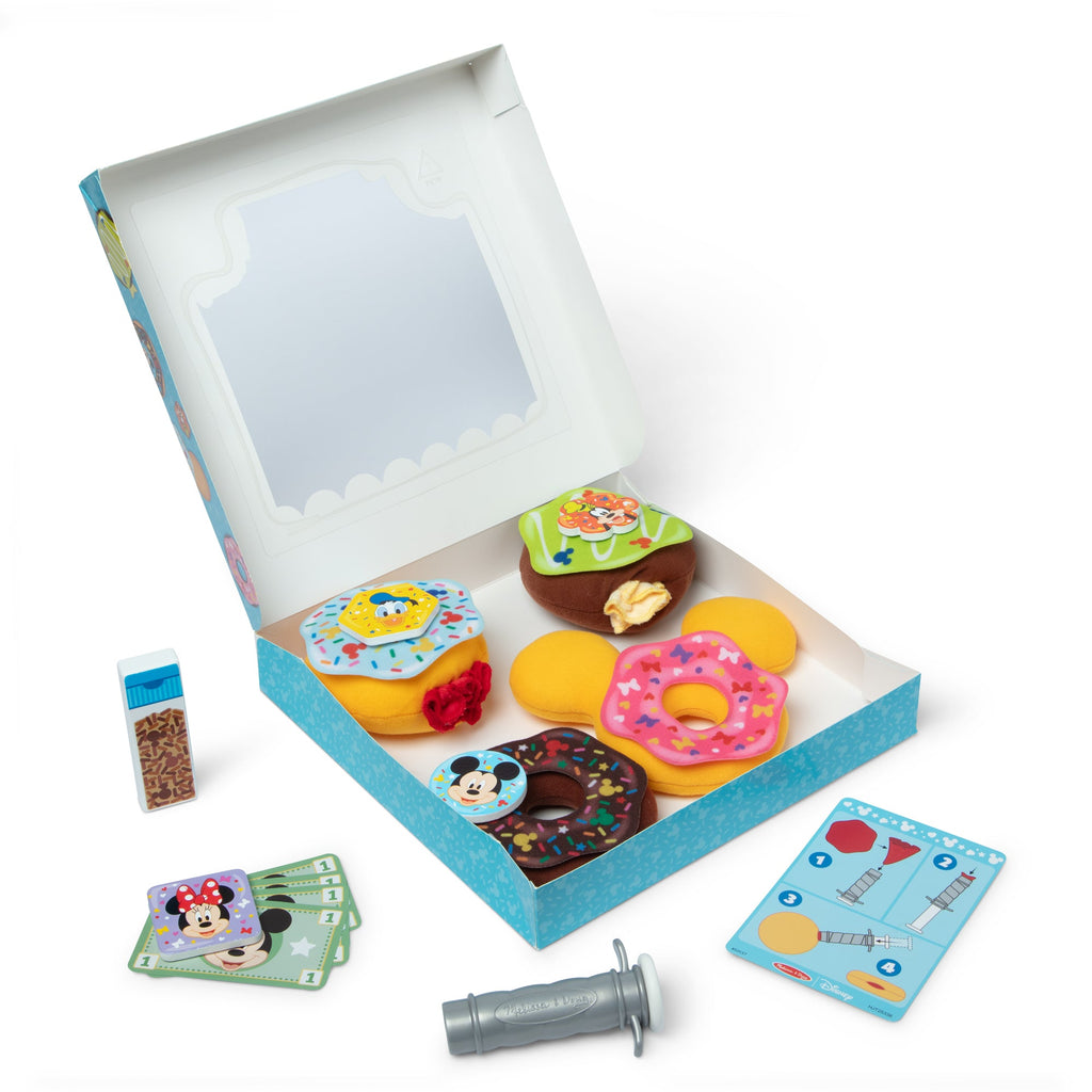 Melissa and Doug Disney Fill and Top Character Donuts Play Set