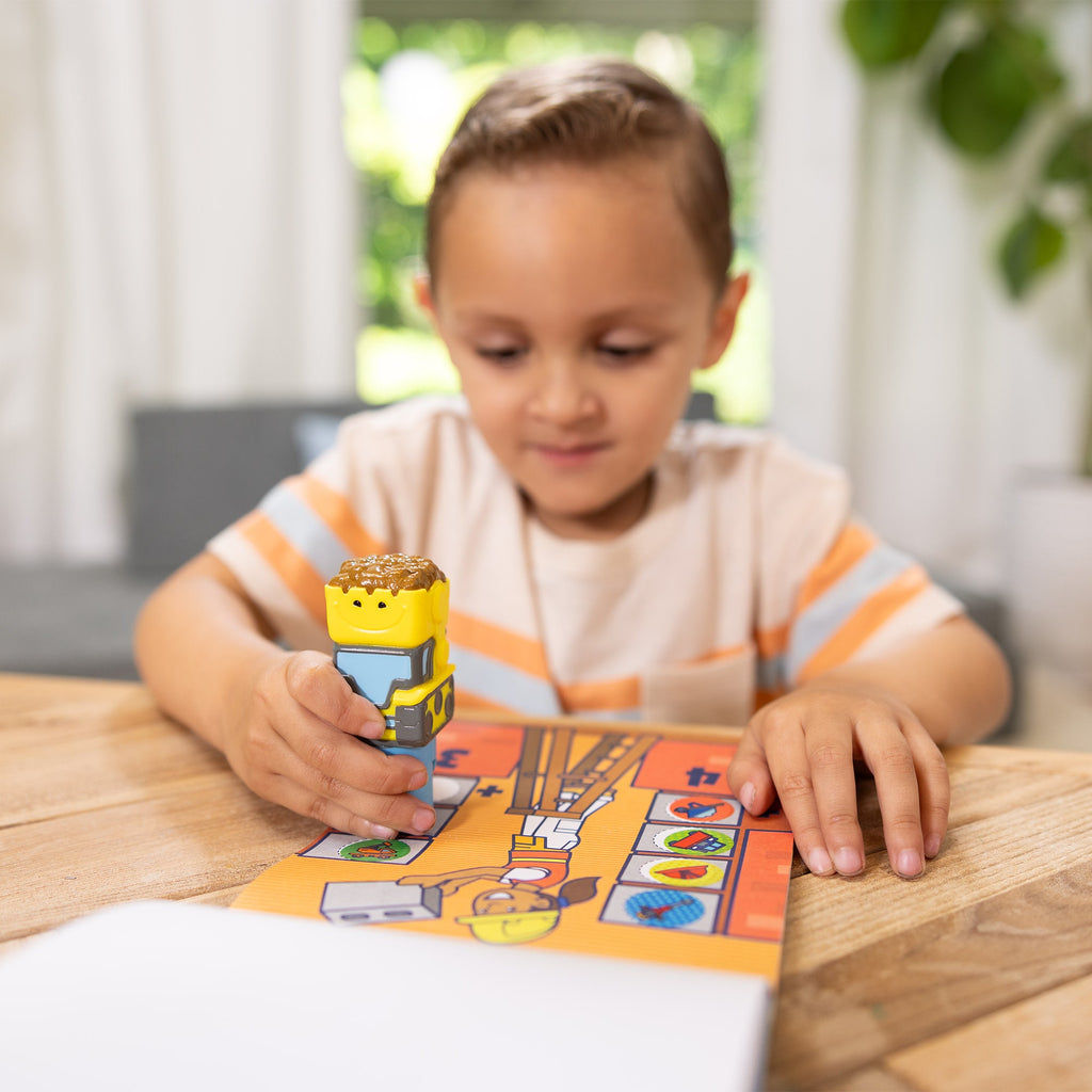 Melissa and Doug Sticker WOWTM Activity Pad Sticker Stamper - Bulldozer