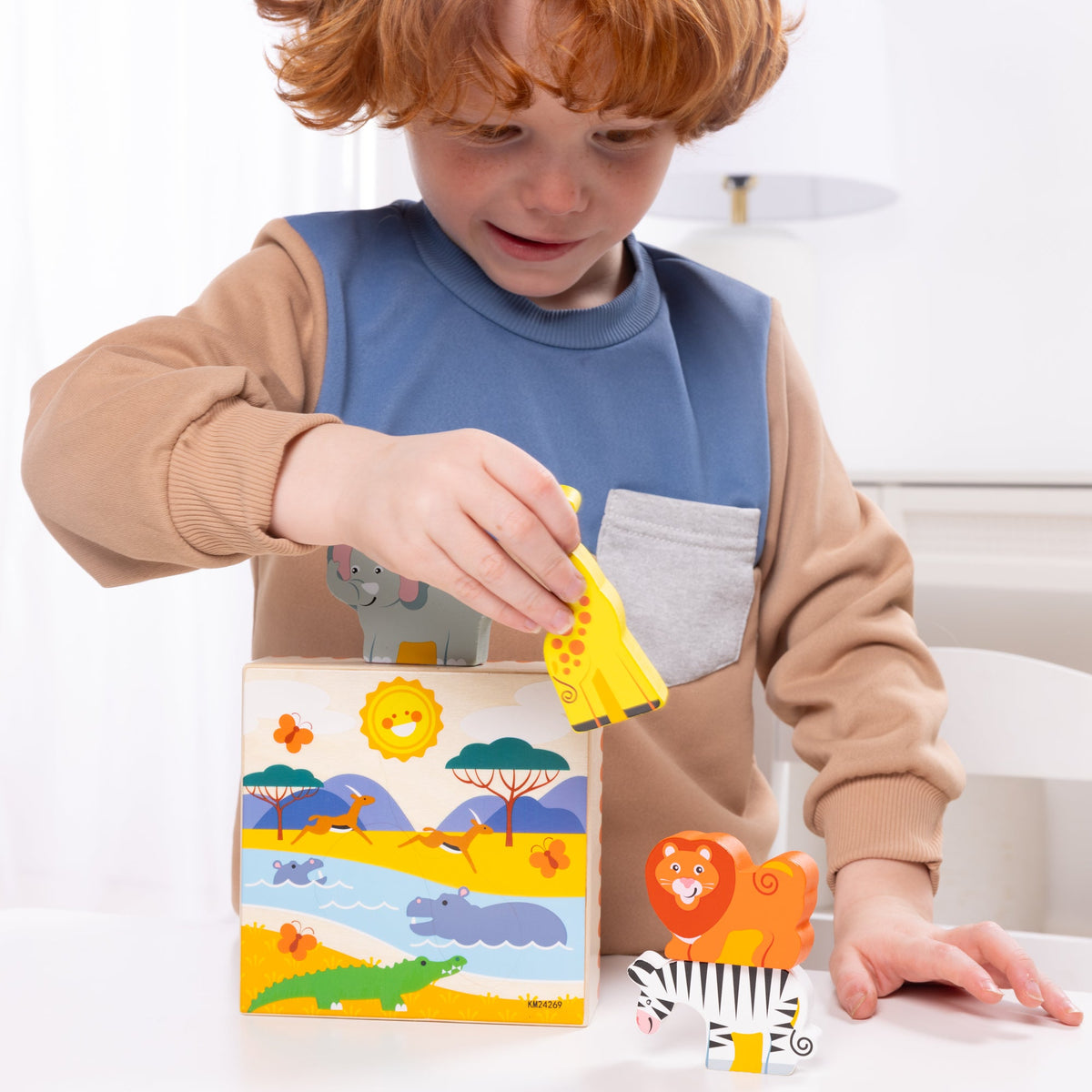 Melissa and Doug Wooden Animal Matching - Safari