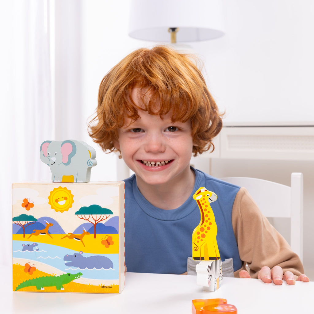 Melissa and Doug Wooden Animal Matching - Safari