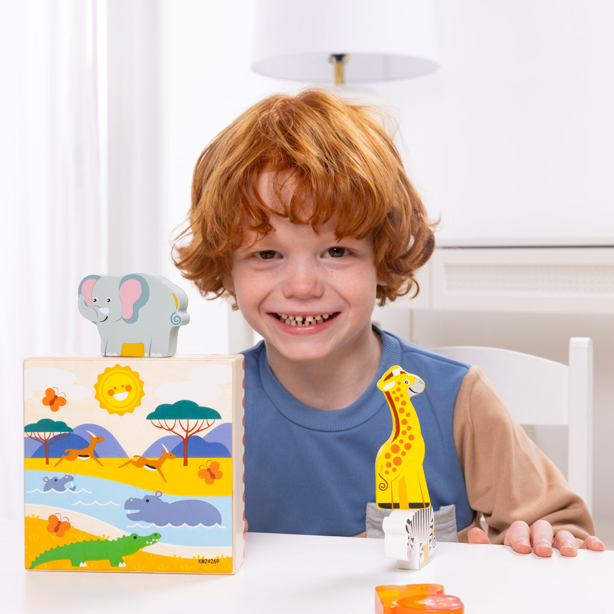 Melissa and Doug Wooden Animal Matching - Safari