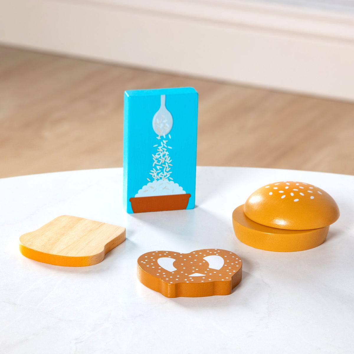 Melissa and Doug Wooden Food Groups Play Set Grains