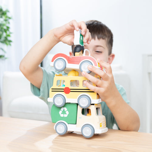 Melissa and Doug Cheery LaneTM Vehicles Play Set