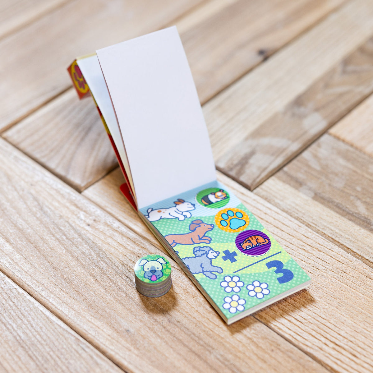 Melissa and Doug Sticker WOW Mini Activity Pad Refill Stickers - Pets 200 Stickers Stamper Not Included