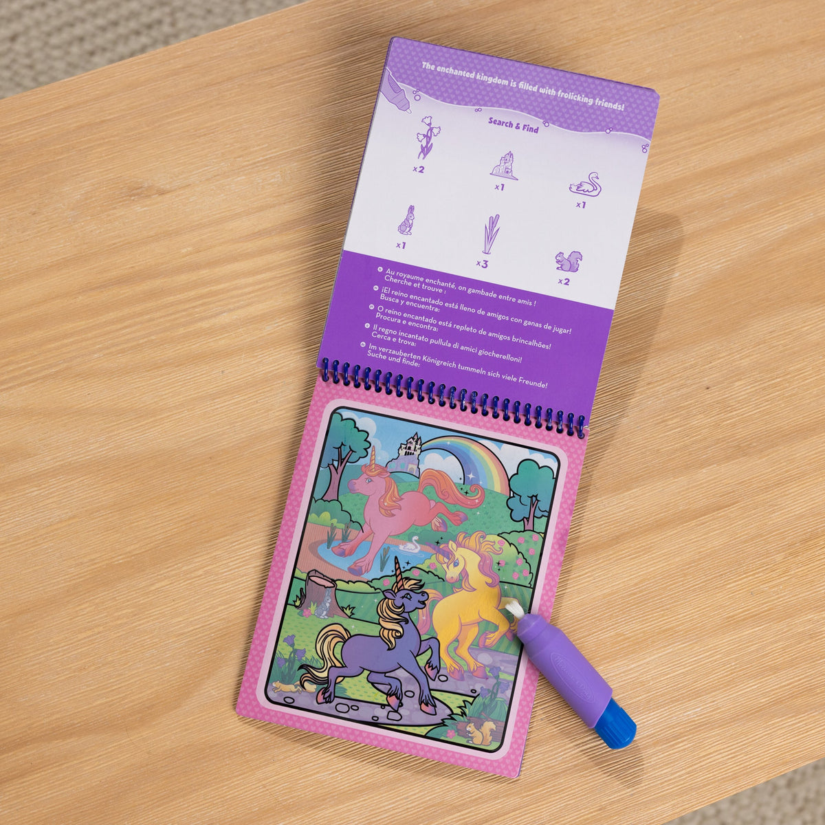 Melissa and Doug Water WOW Water-Reveal Pad - Unicorn