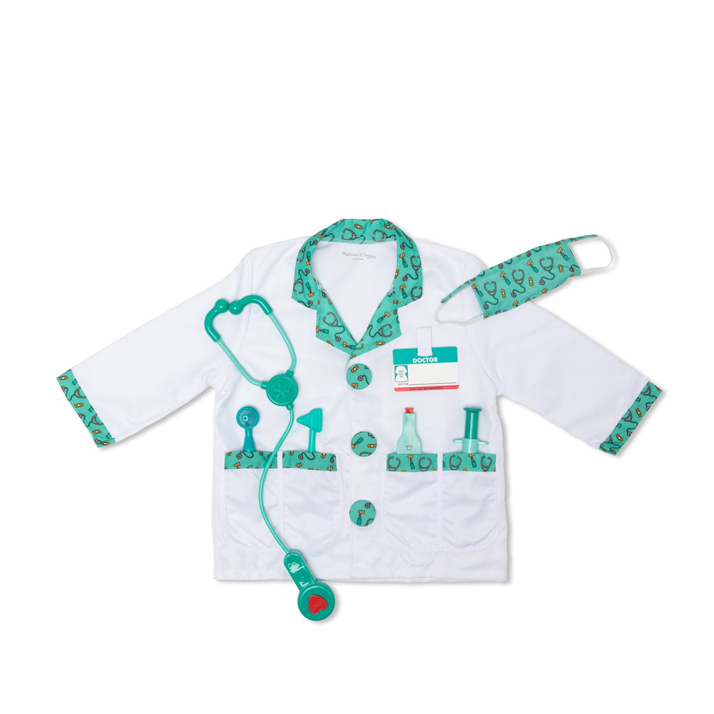 Melissa and Doug Doctor Costume Role Play Set