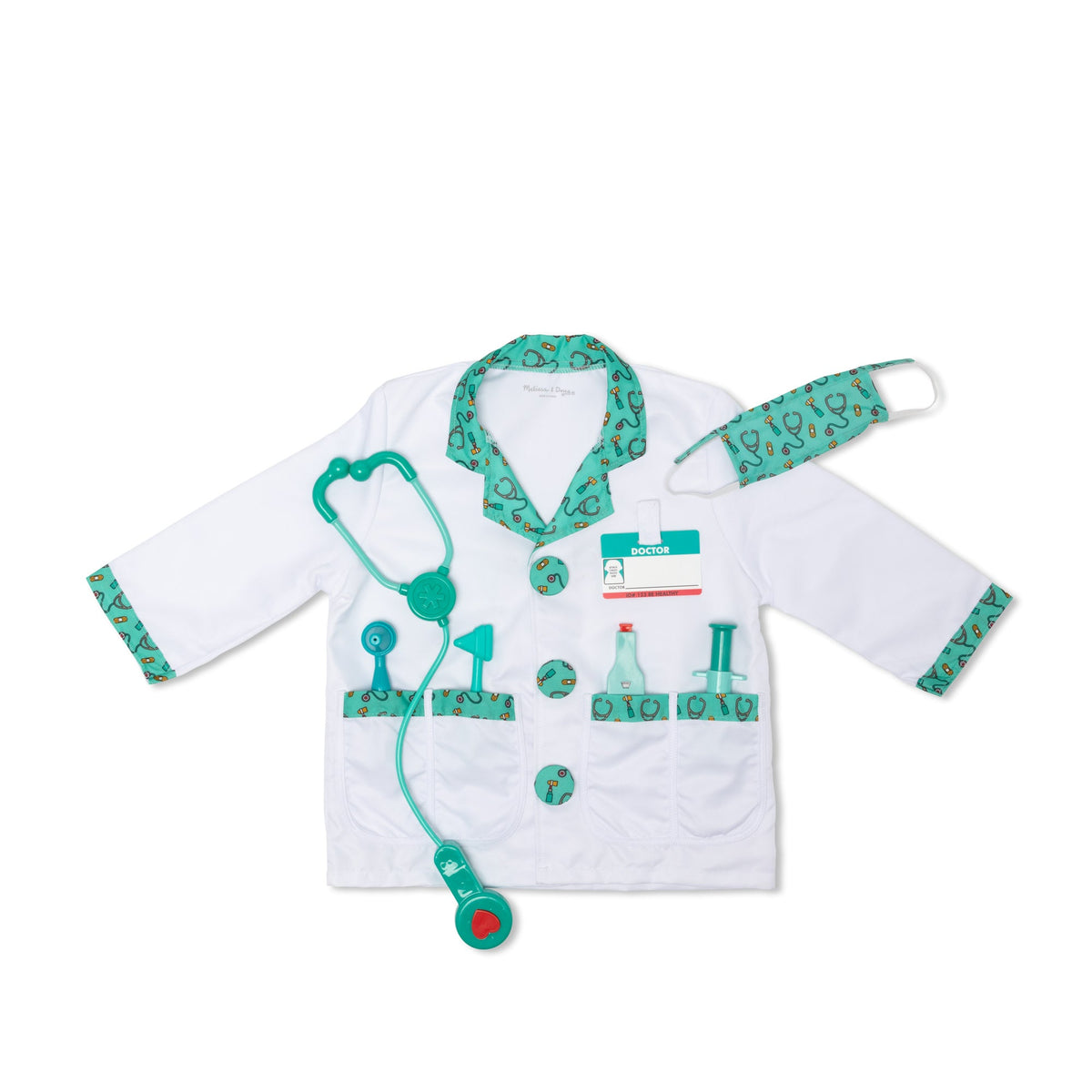 Melissa and Doug Doctor Costume Role Play Set