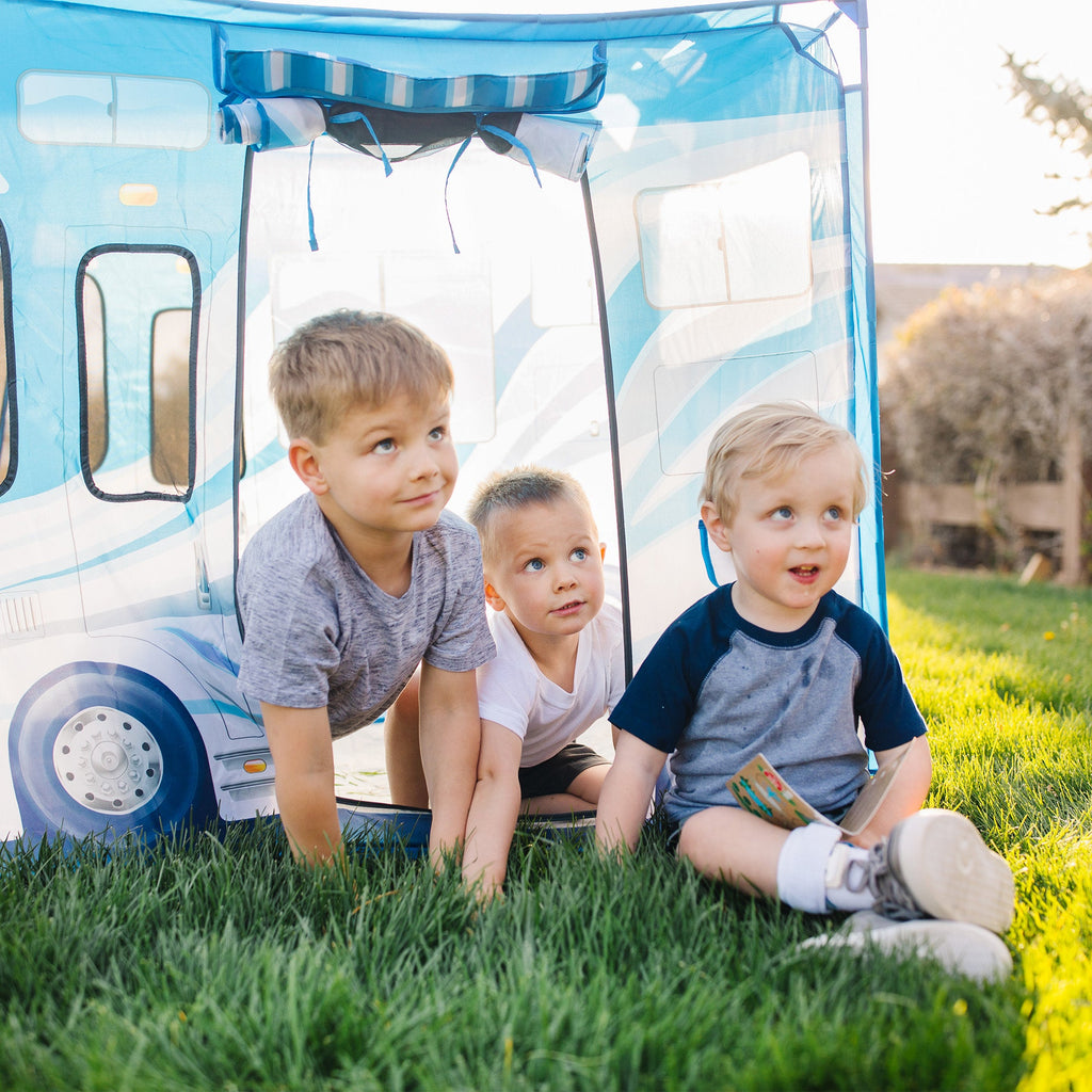 Melissa and Doug Lets Explore Camper Tent Play Set