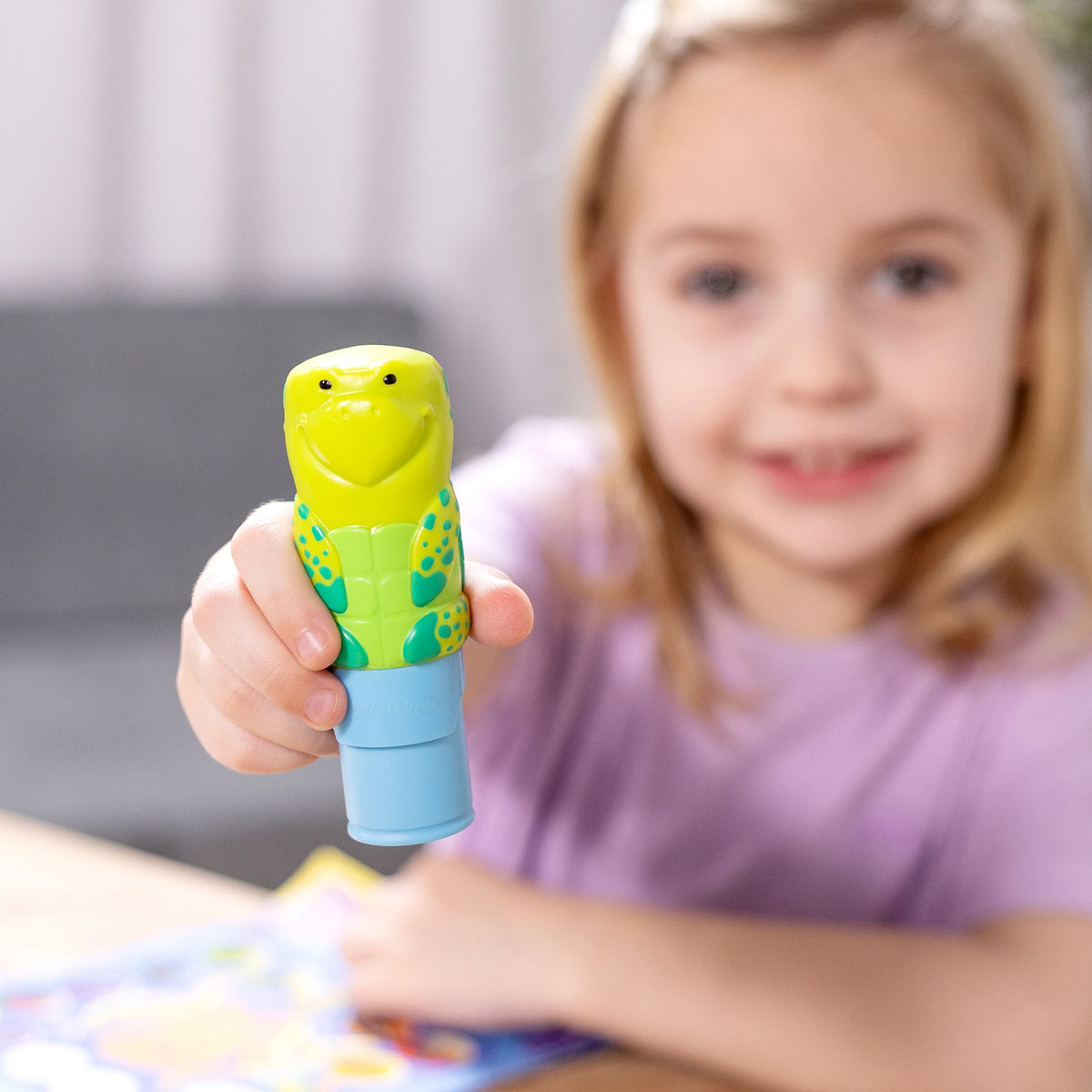 Melissa and Doug Sticker WOWTM Activity Pad Sticker Stamper - Sea Turtle