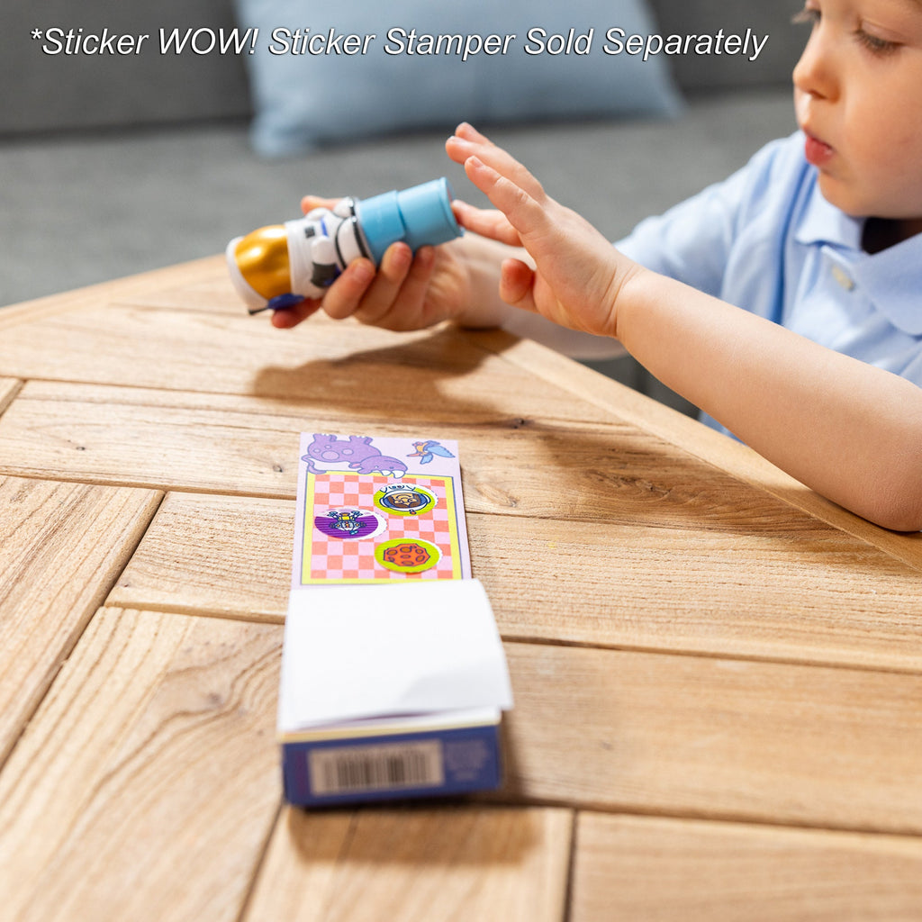 Melissa and Doug Sticker WOW Mini Activity Pad Refill Stickers - Surprise Pack 1 200 Stickers Stamper Not Included