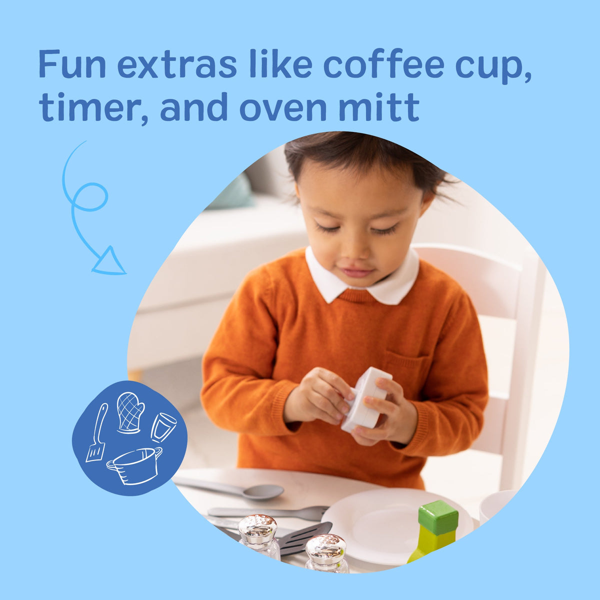 Melissa and Doug Kitchen Accessory Play Set