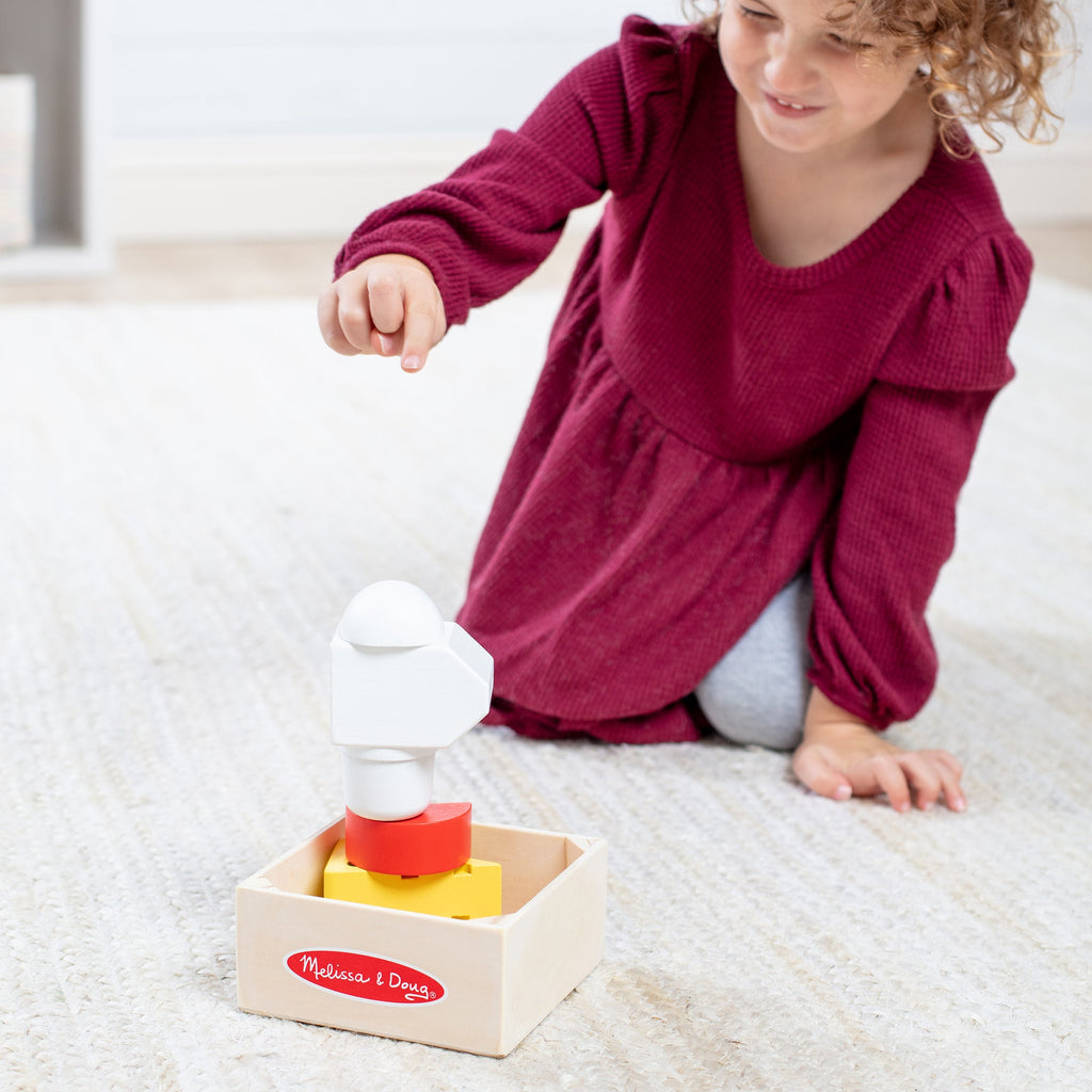 Melissa and Doug Wooden Food Groups Play Set Dairy