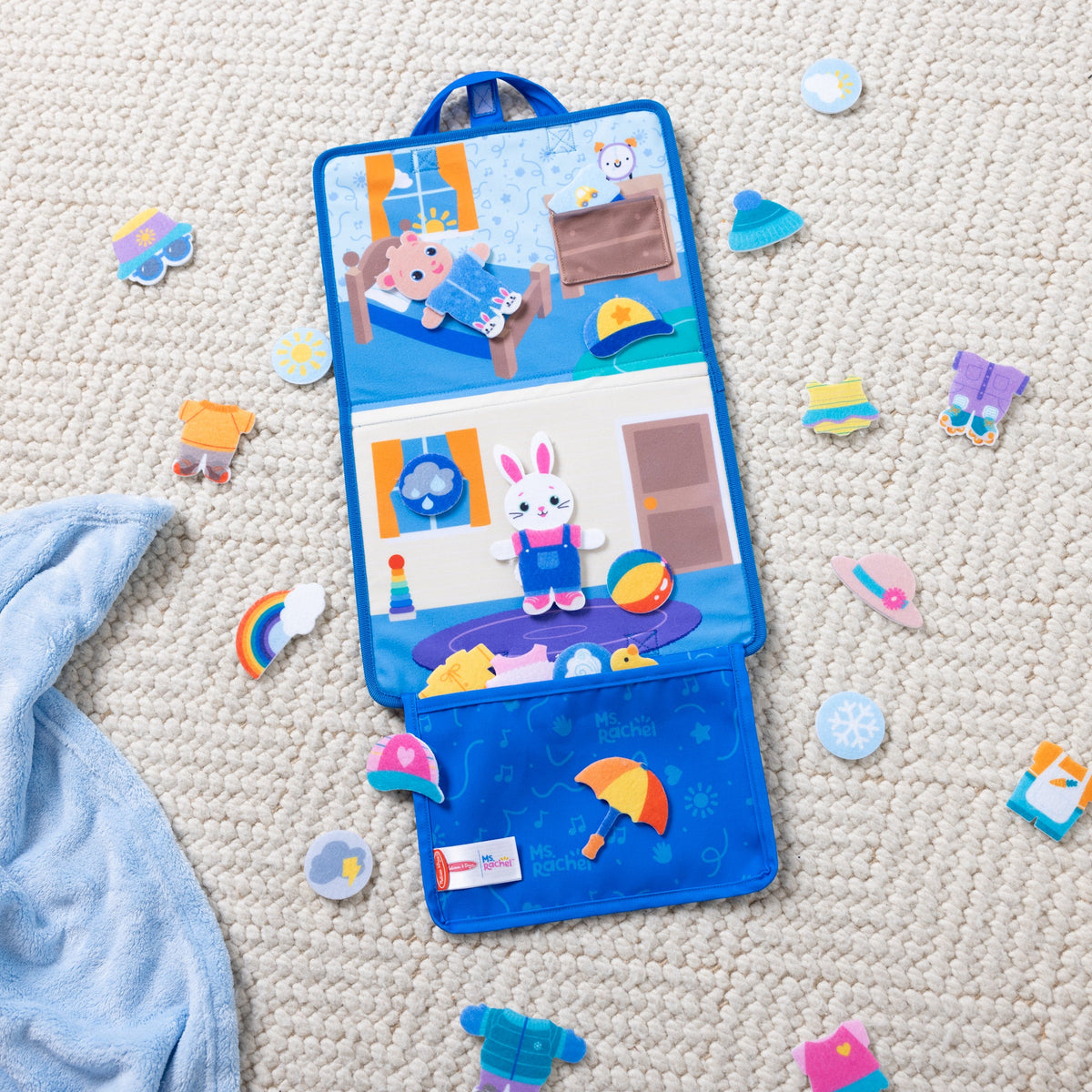 Melissa and Doug Ms RachelTM What to Wear Felt Activity Board
