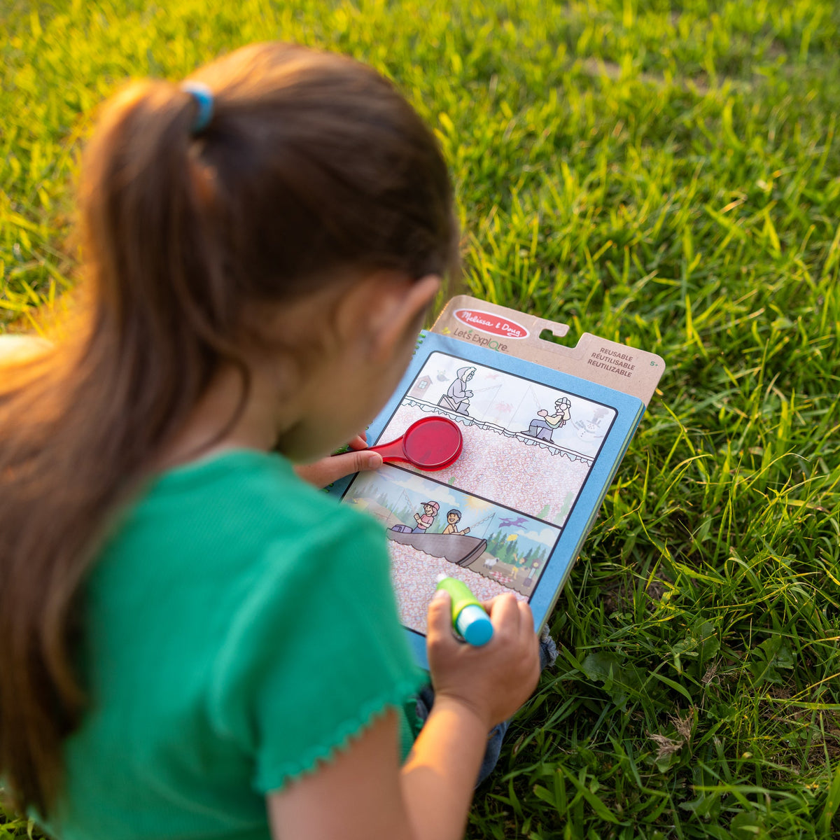 Melissa and Doug Lets Explore Water Wow Outdoor Adventure Deluxe Water-Reveal Pad