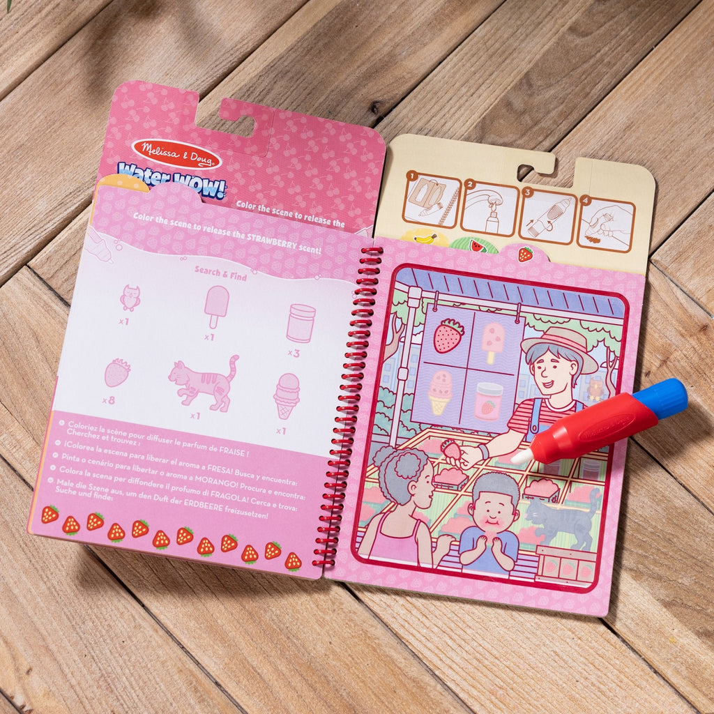 Melissa and Doug Scented Water WOW Water-Reveal Pad - Fruit
