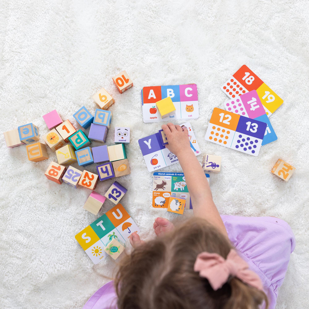 Melissa and Doug Ms RachelTM Wooden Learning Blocks