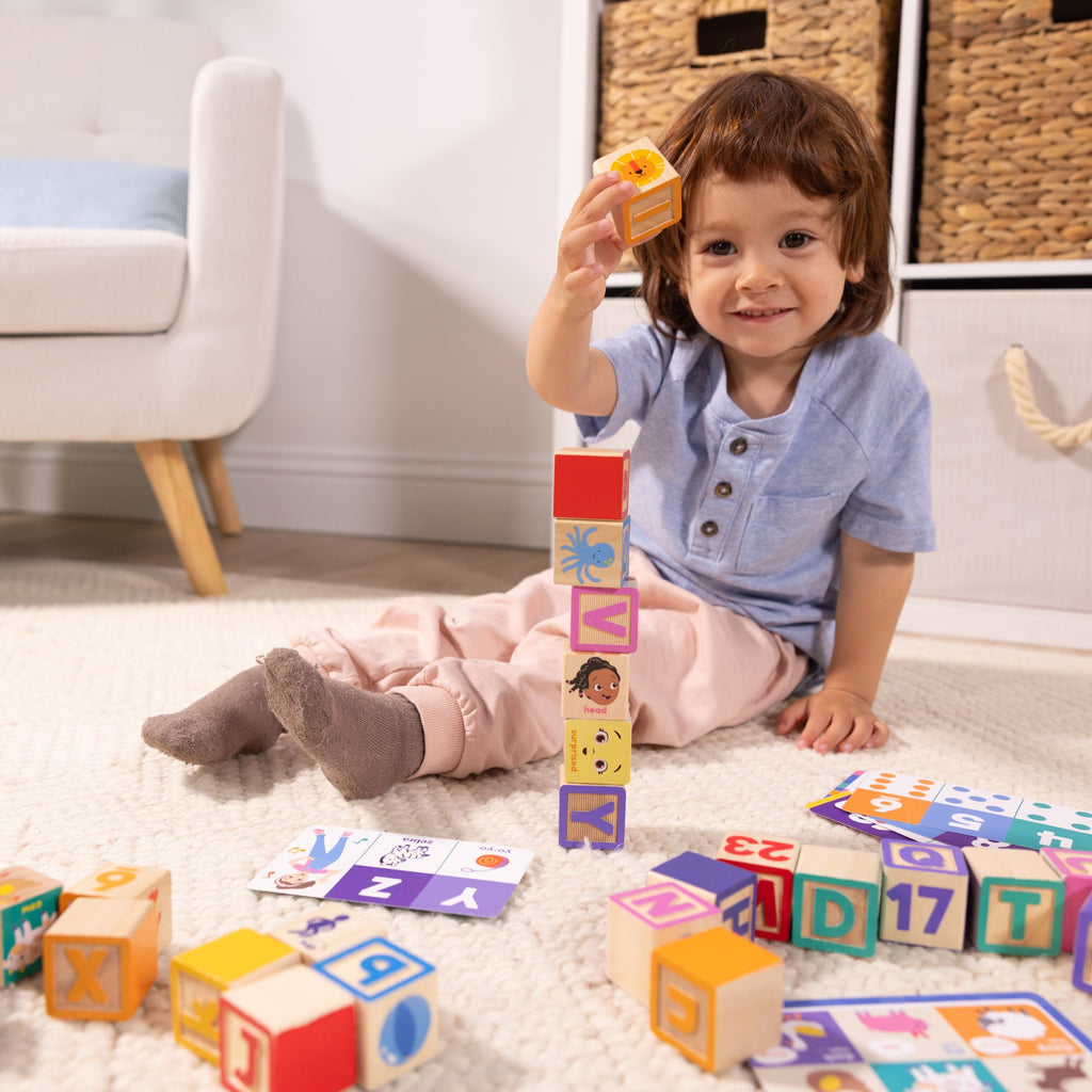 Melissa and Doug Ms RachelTM Wooden Learning Blocks