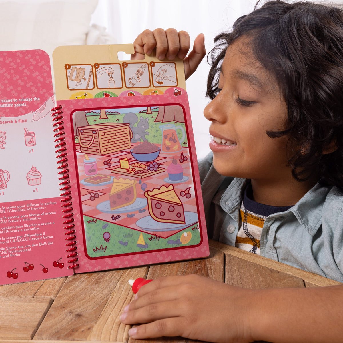 Melissa and Doug Scented Water WOW Water-Reveal Pad - Fruit