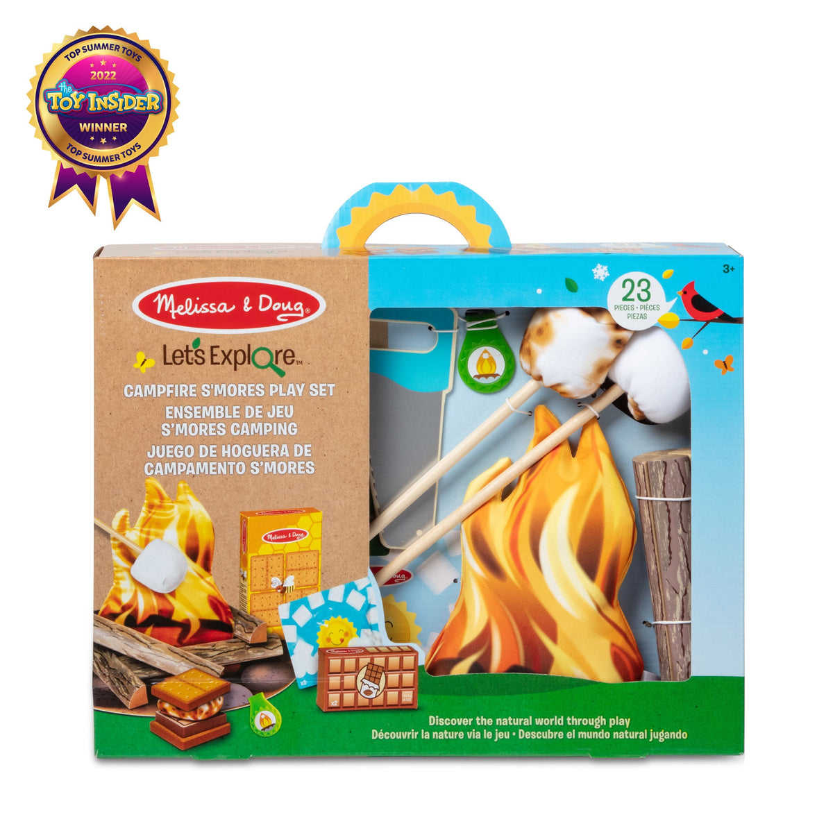 Melissa and Doug Lets Explore Campfire SMores Play Set