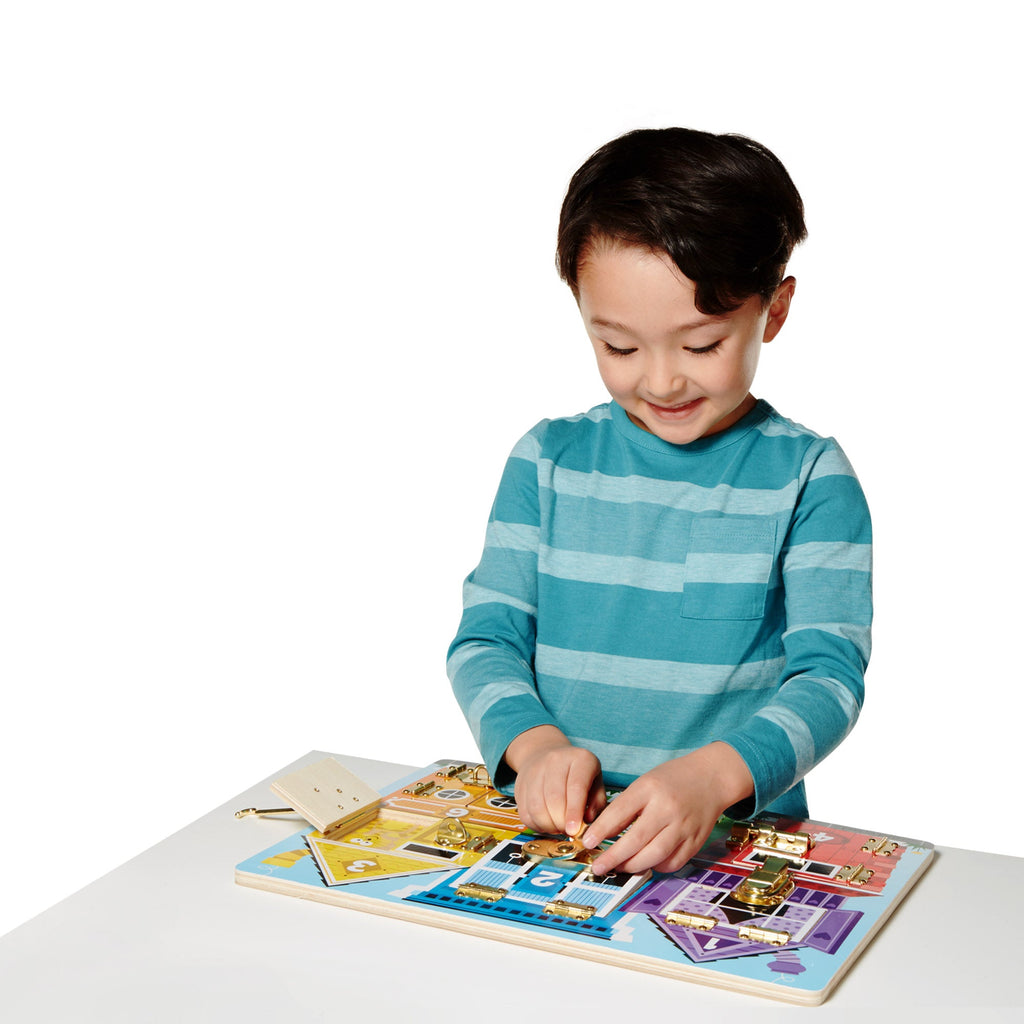 Melissa and Doug Wooden Latches Board
