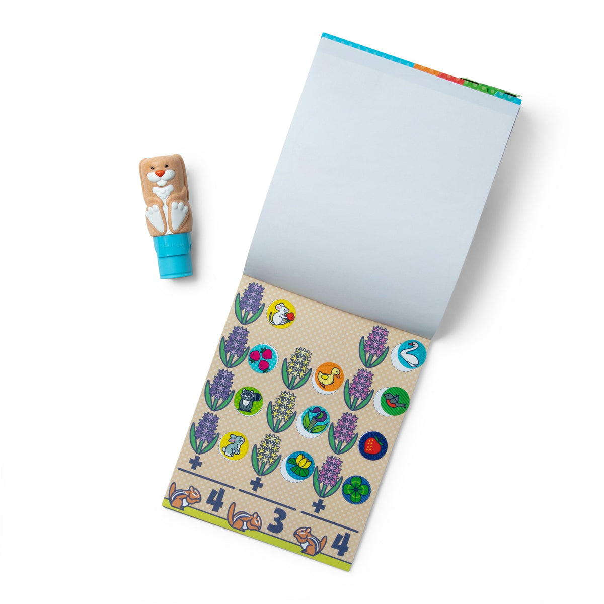 Melissa and Doug Sticker WOWTM Activity Pad Sticker Stamper - Bunny