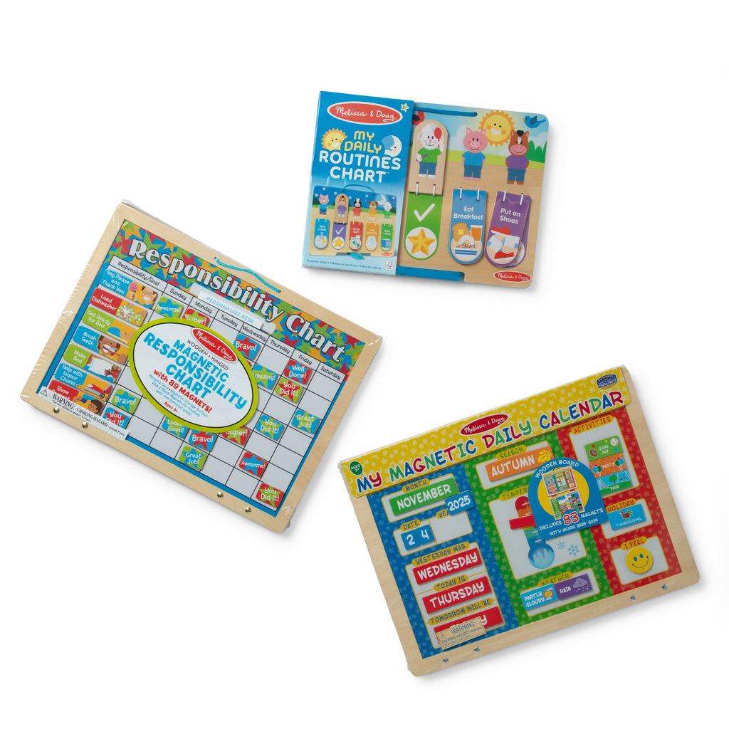 Melissa and Doug Daily Routine Responsibility Bundle